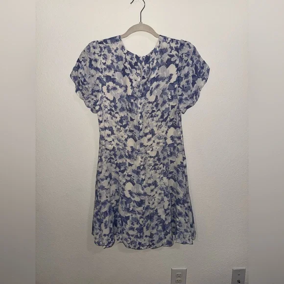Reformation Blue and White “Lula” Dress - Picture 6 of 7